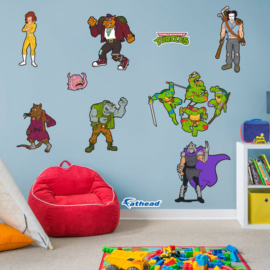 Teenage Mutant Ninja Turtles: Classic Characters Collection - Officially Licensed Nickelodeon Removable Adhesive Decal
