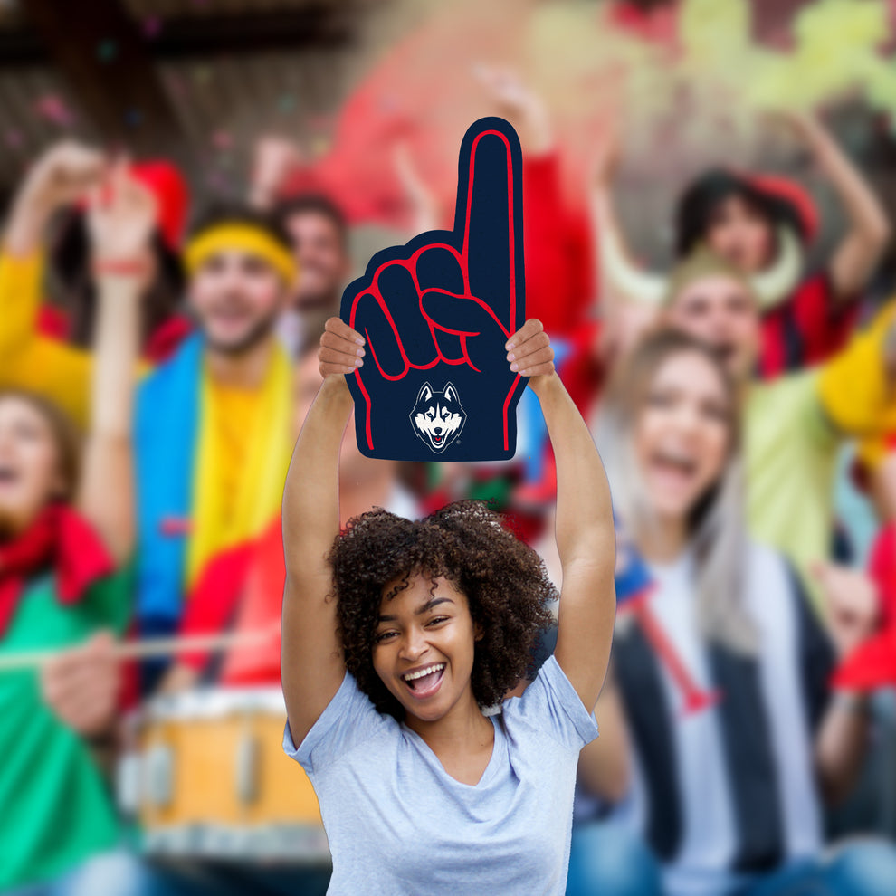 UConn Huskies Foamcore Foam Finger Foam Core Cutout Officially Lice