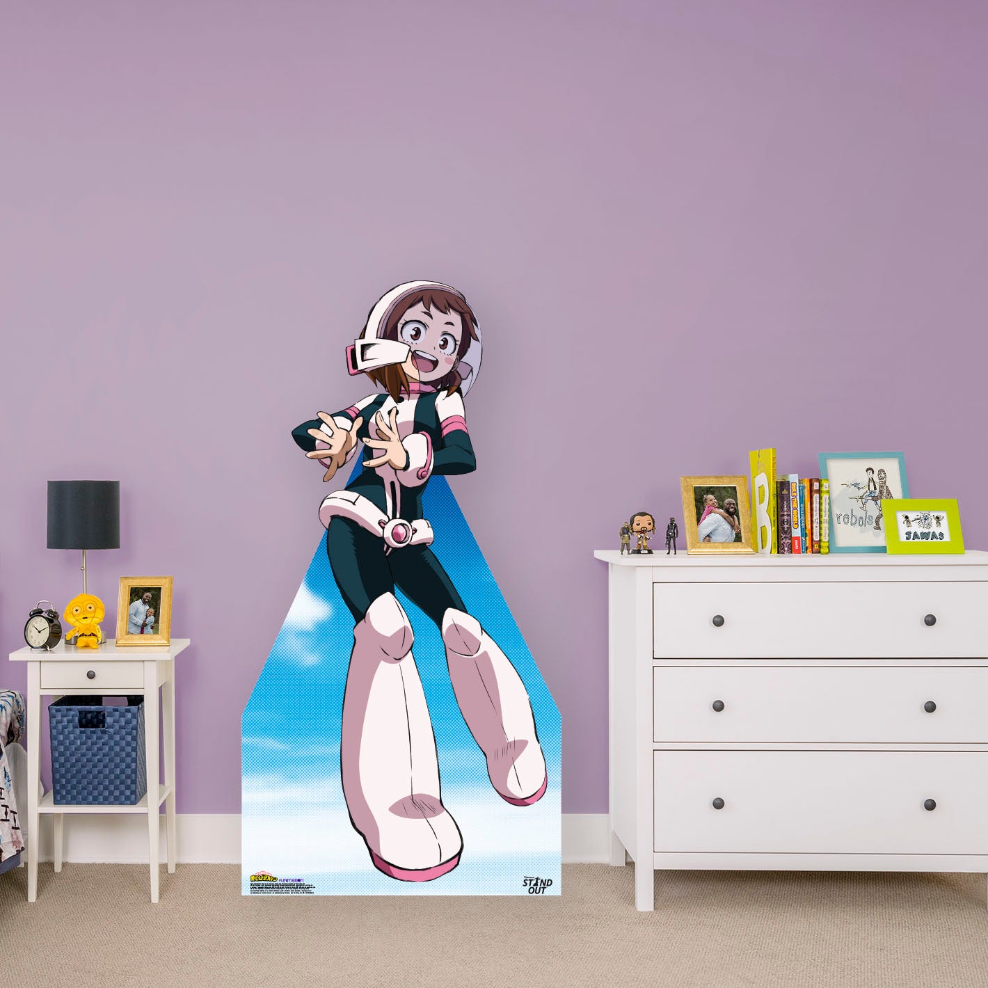 My Hero Academia: Ochaco Life-Size   Foam Core Cutout  - Officially Licensed Funimation    Stand Out