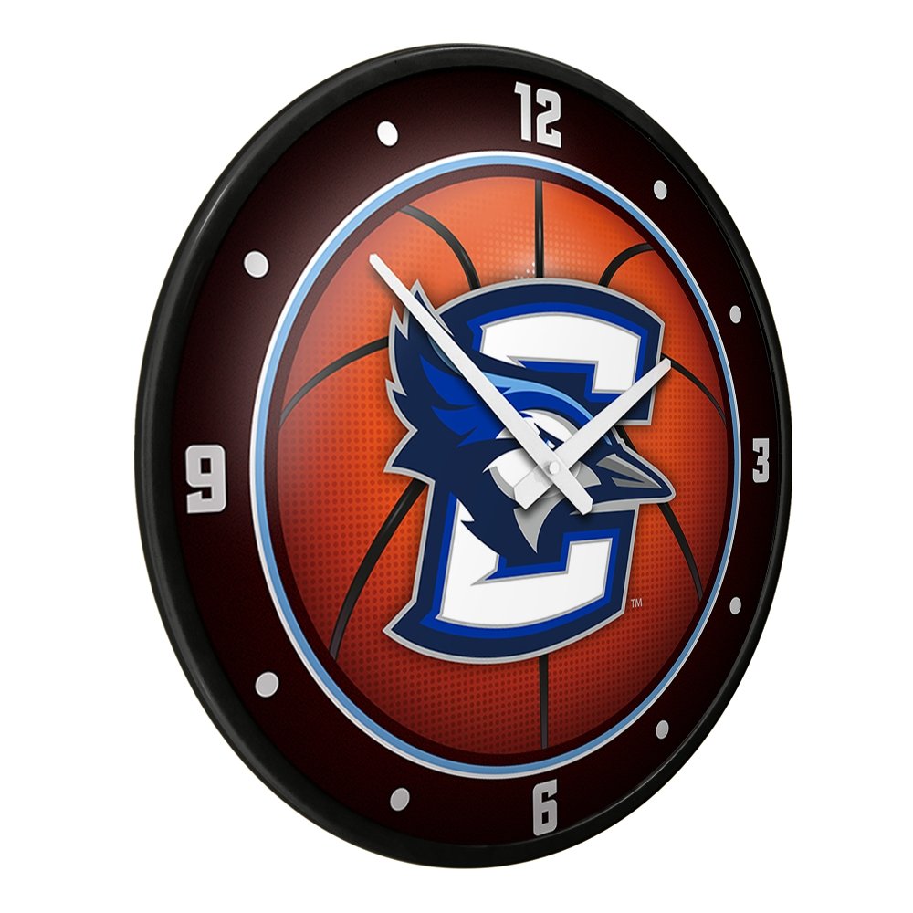 Creighton Bluejays: Basketball - Modern Disc Wall Clock - The Fan-Brand