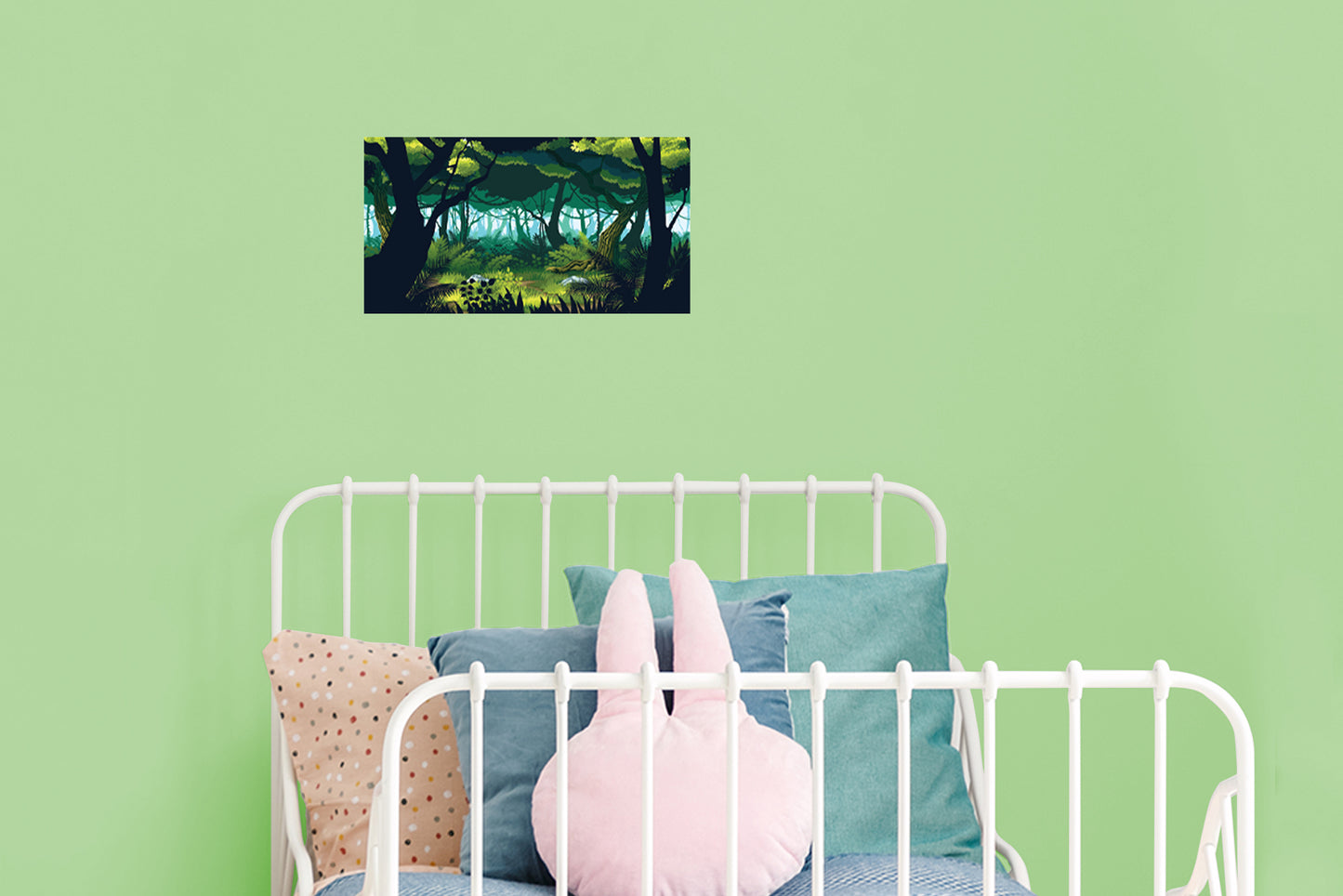 Jungle:  Beautiful Nature Mural        -   Removable Wall   Adhesive Decal