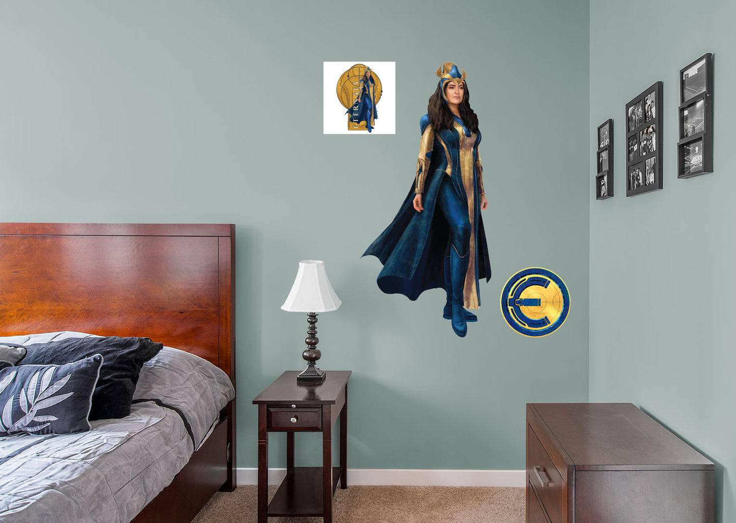 Eternals: Ajak RealBig        - Officially Licensed Marvel Removable Wall   Adhesive Decal