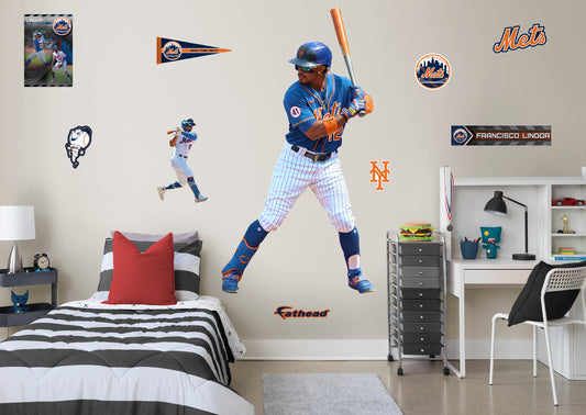 New York Mets: Francisco Lindor 2022 Mini Cardstock Cutout