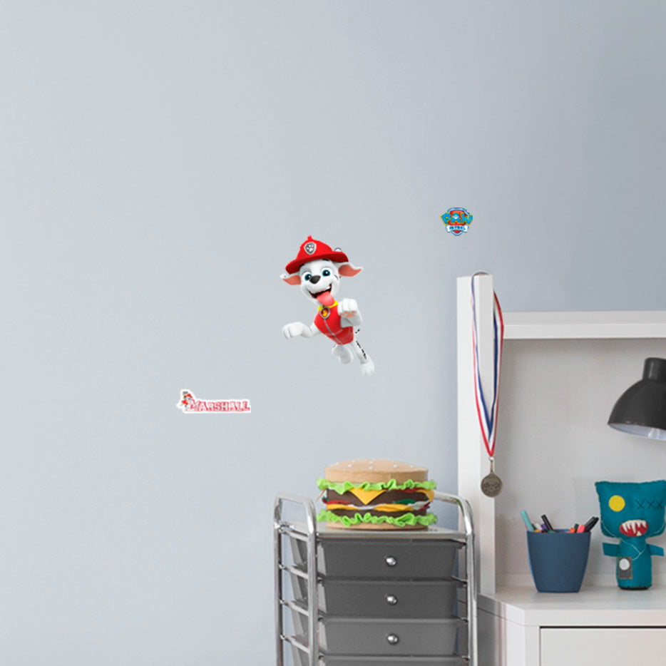 Paw Patrol: Marshall RealBig - Officially Licensed Nickelodeon Removable Adhesive Decal