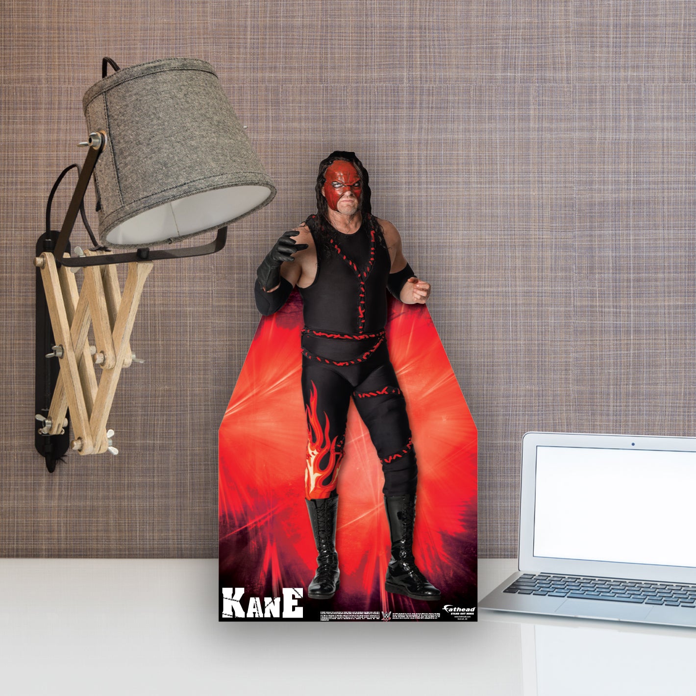 Kane   Mini   Cardstock Cutout  - Officially Licensed WWE    Stand Out