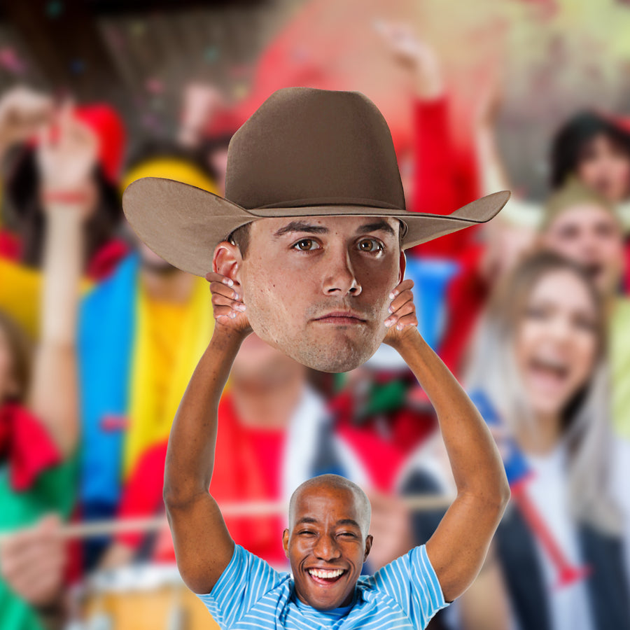 PBR: Daylon Swearingen    Foam Core Cutout  - Officially Licensed Pro Bull Riding    Big Head