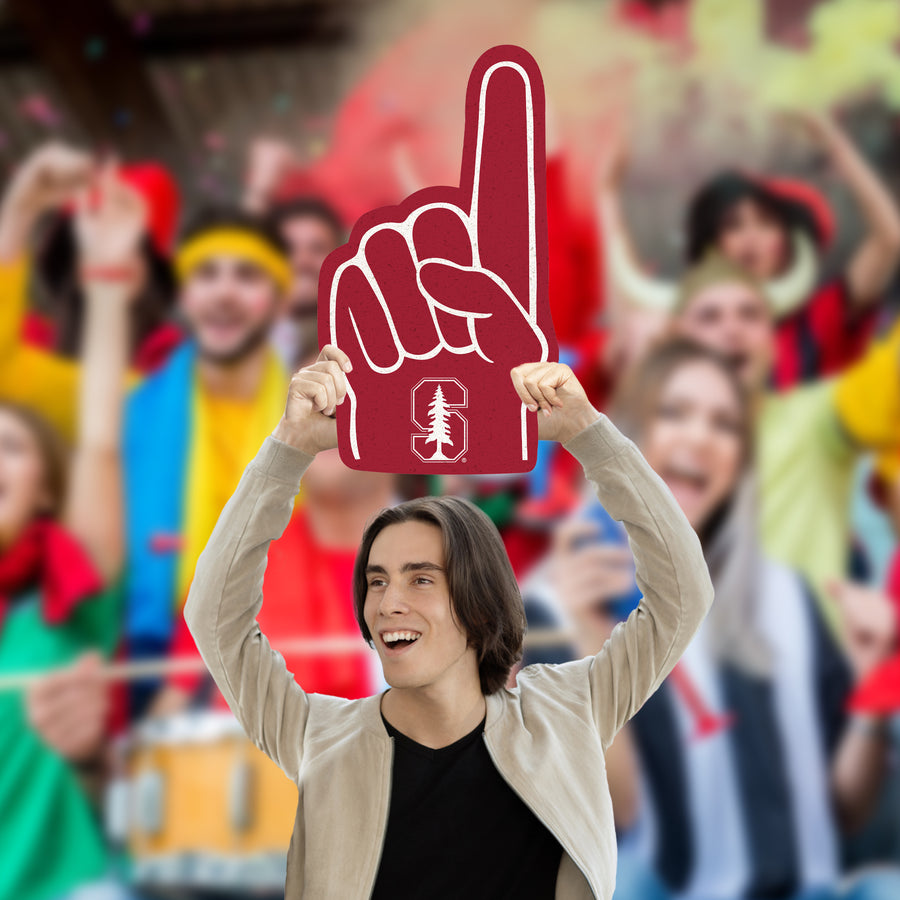 Foam Finger - Big Head - Official NCAA - Stanford Cardinal - Foam Core Cutout