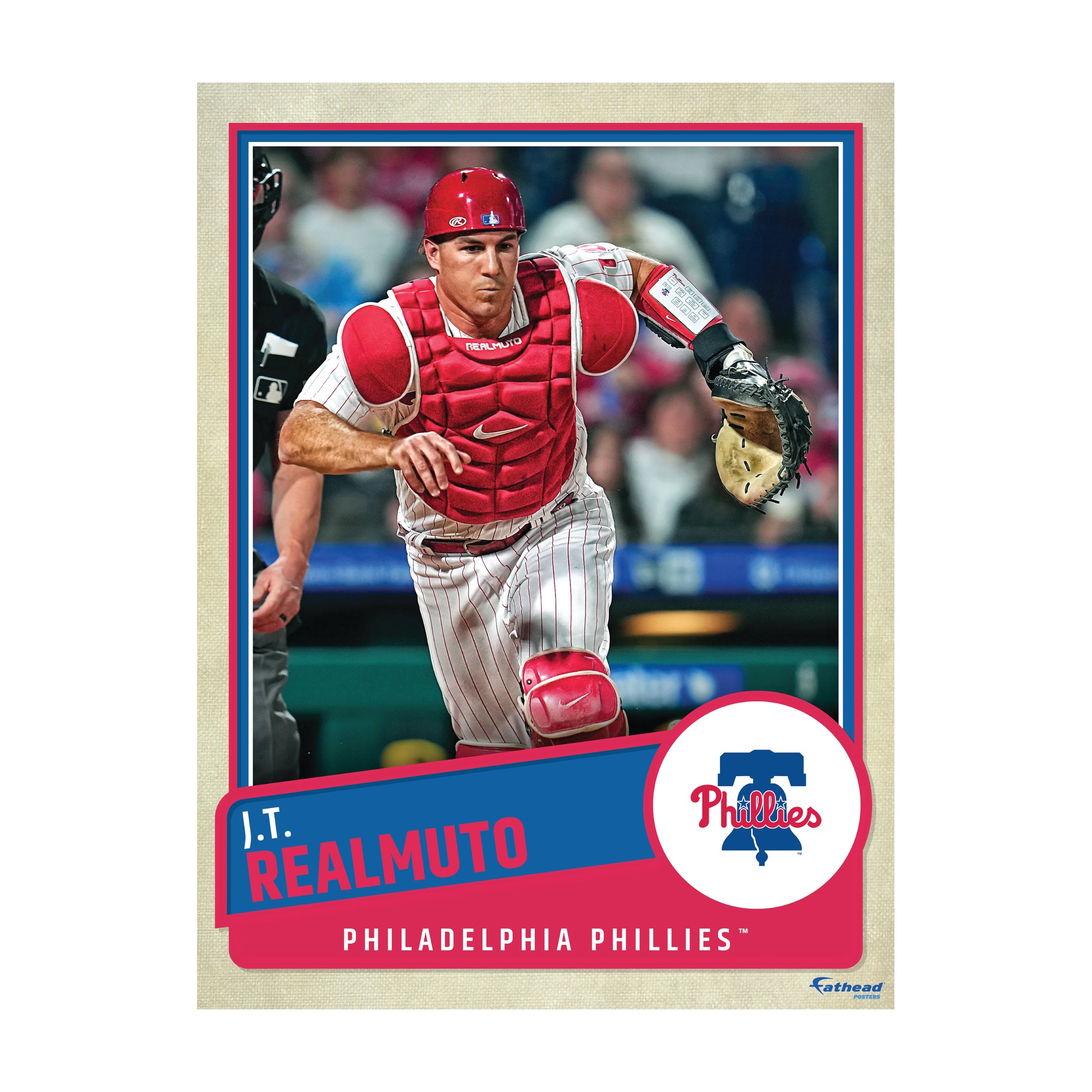 Philadelphia Phillies: J.T. Realmuto 2022 Poster - Officially