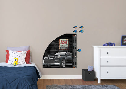 Automobile Growth Charts SUV Car  - Removable Wall Decal