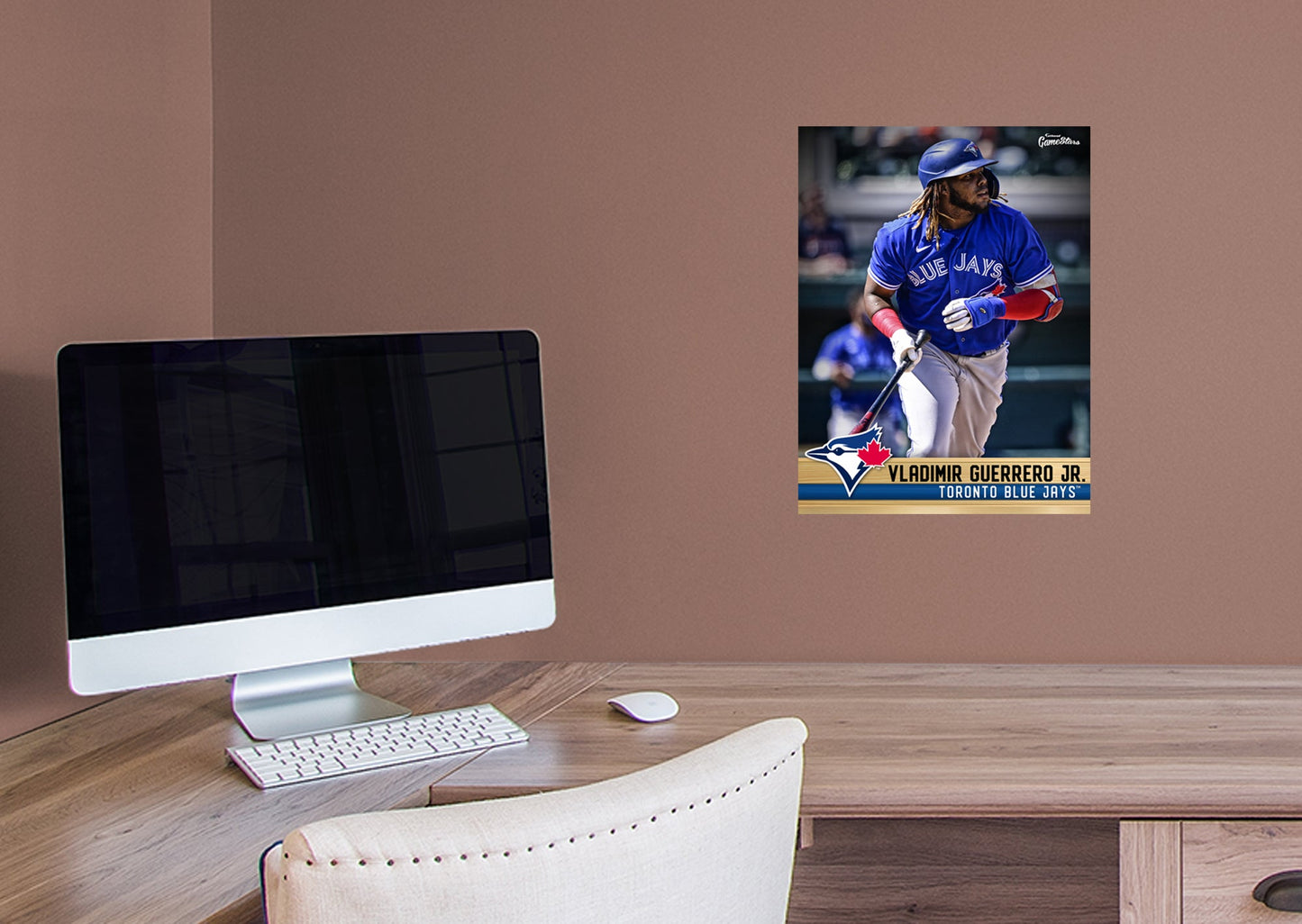 Toronto Blue Jays: Vladimir Guerrero Jr.  GameStar        - Officially Licensed MLB Removable Wall   Adhesive Decal