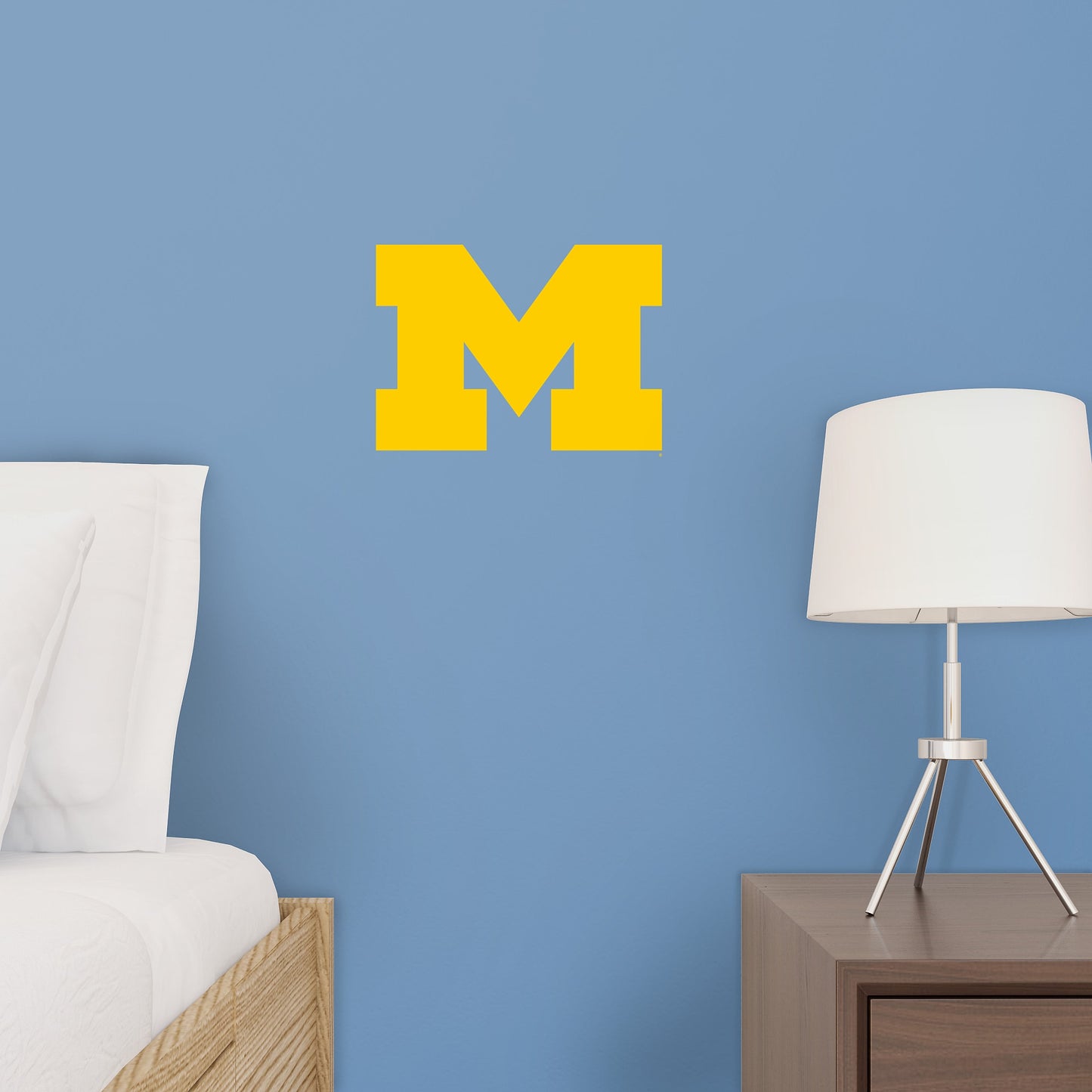 Michigan Wolverines: Logo - Officially Licensed Removable Wall Decal