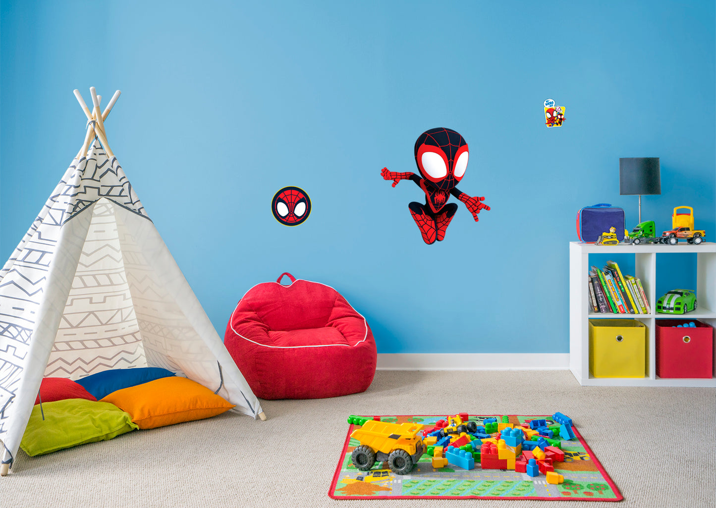 Spidey and His Amazing Friends: Miles Morales RealBig        - Officially Licensed Marvel Removable Wall   Adhesive Decal