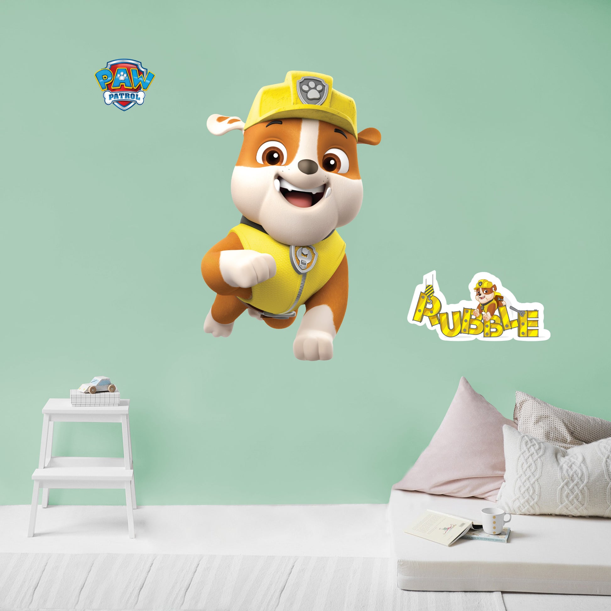 Paw Patrol: Zuma RealBig - Officially Licensed Nickelodeon Removable  Adhesive Decal