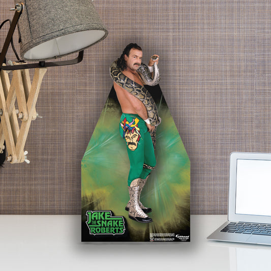 Jake The Snake Roberts   Mini   Cardstock Cutout  - Officially Licensed WWE    Stand Out