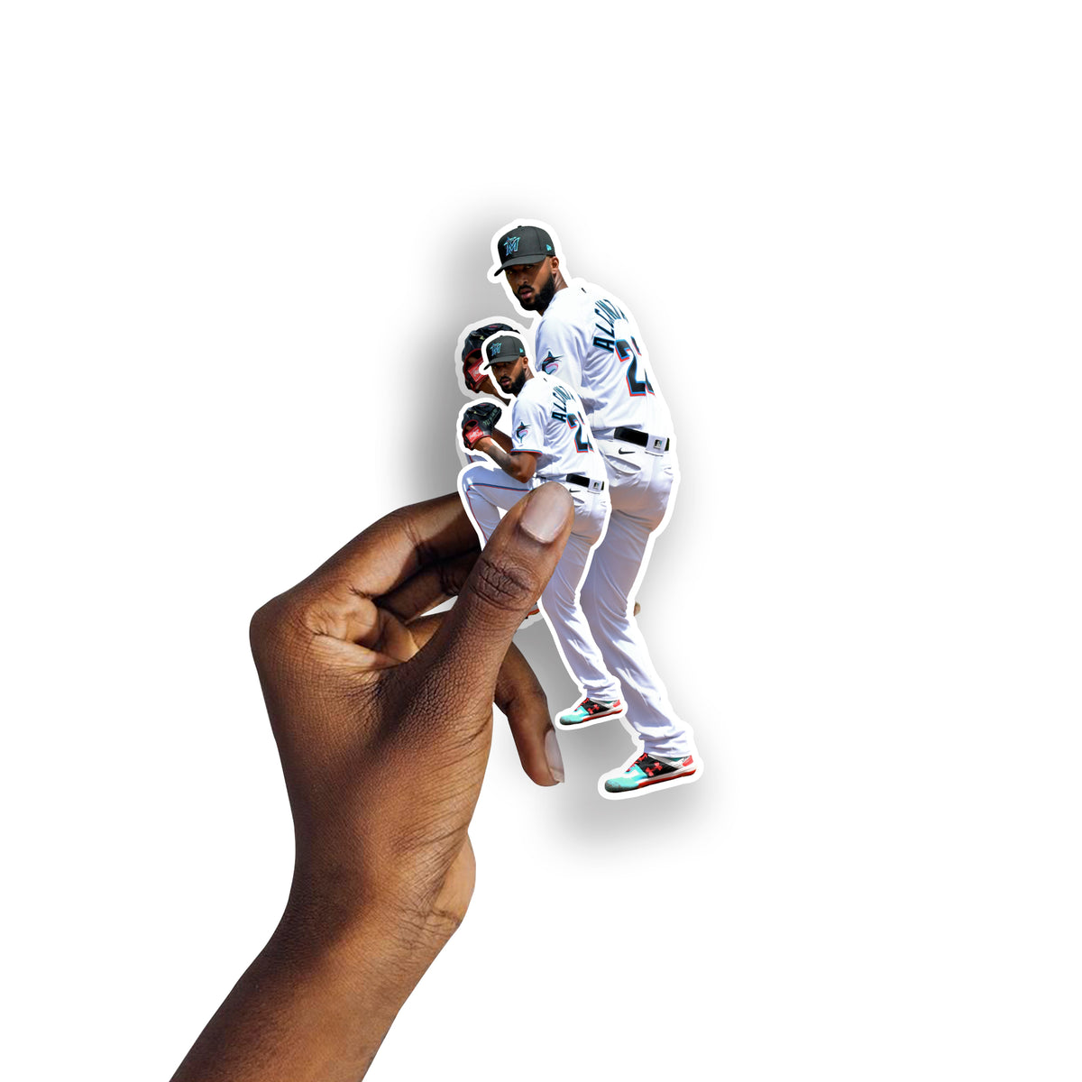 Sandy Alcantara - 5 Player Minis (Mixed Sizes) - Official MLB - Miami ...