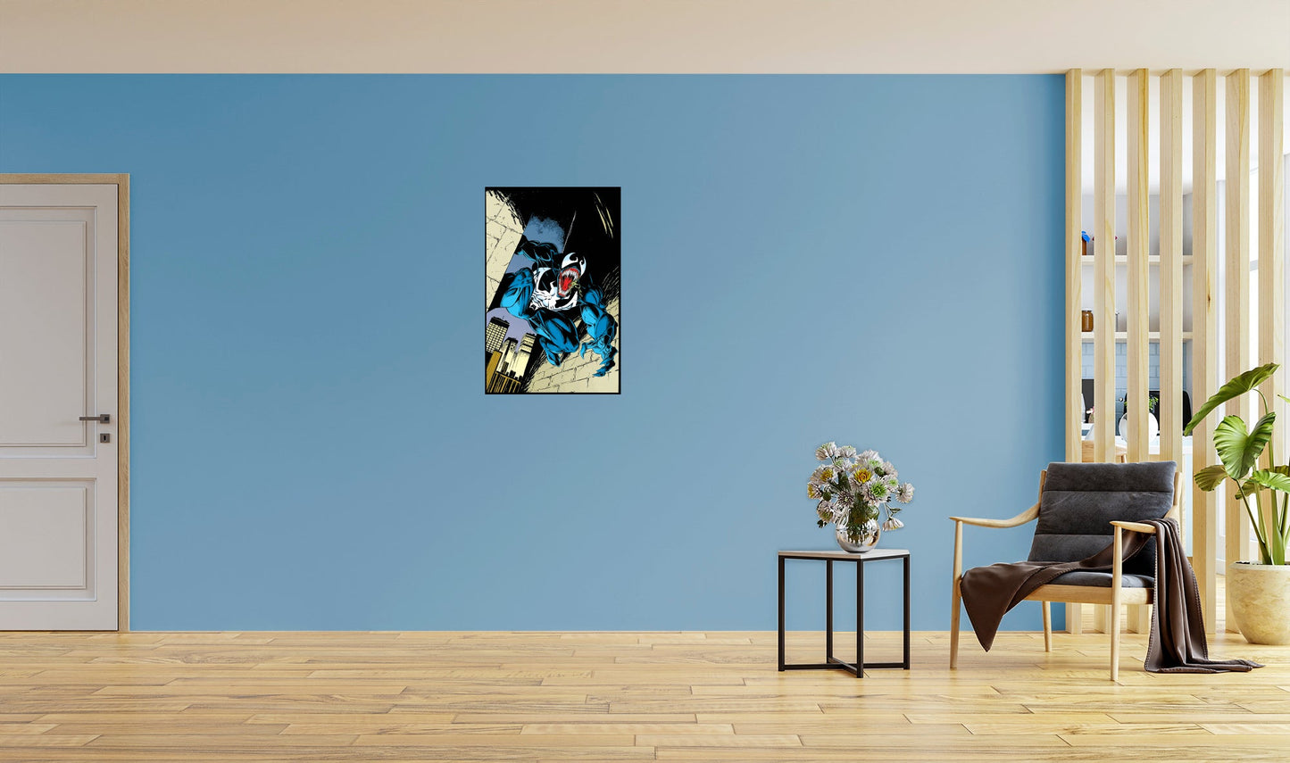 Venom: Venom Alleyway Mural        - Officially Licensed Marvel Removable     Adhesive Decal