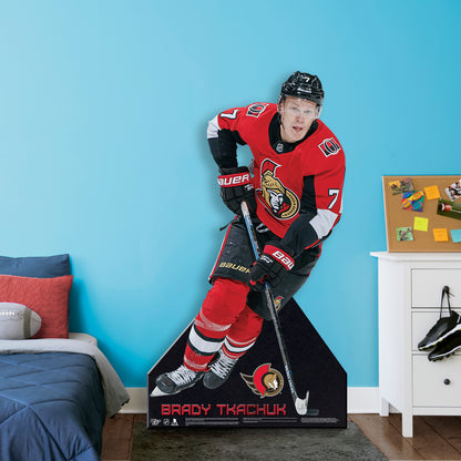 Ottawa Senators: Brady Tkachuk    Foam Core Cutout  - Officially Licensed NHL    Stand Out