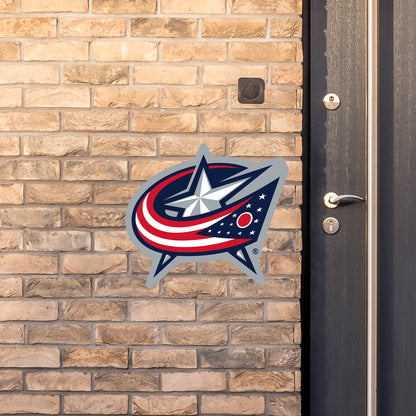 Columbus Blue Jackets: 2022 Outdoor Logo - Officially Licensed NHL Out –  Fathead