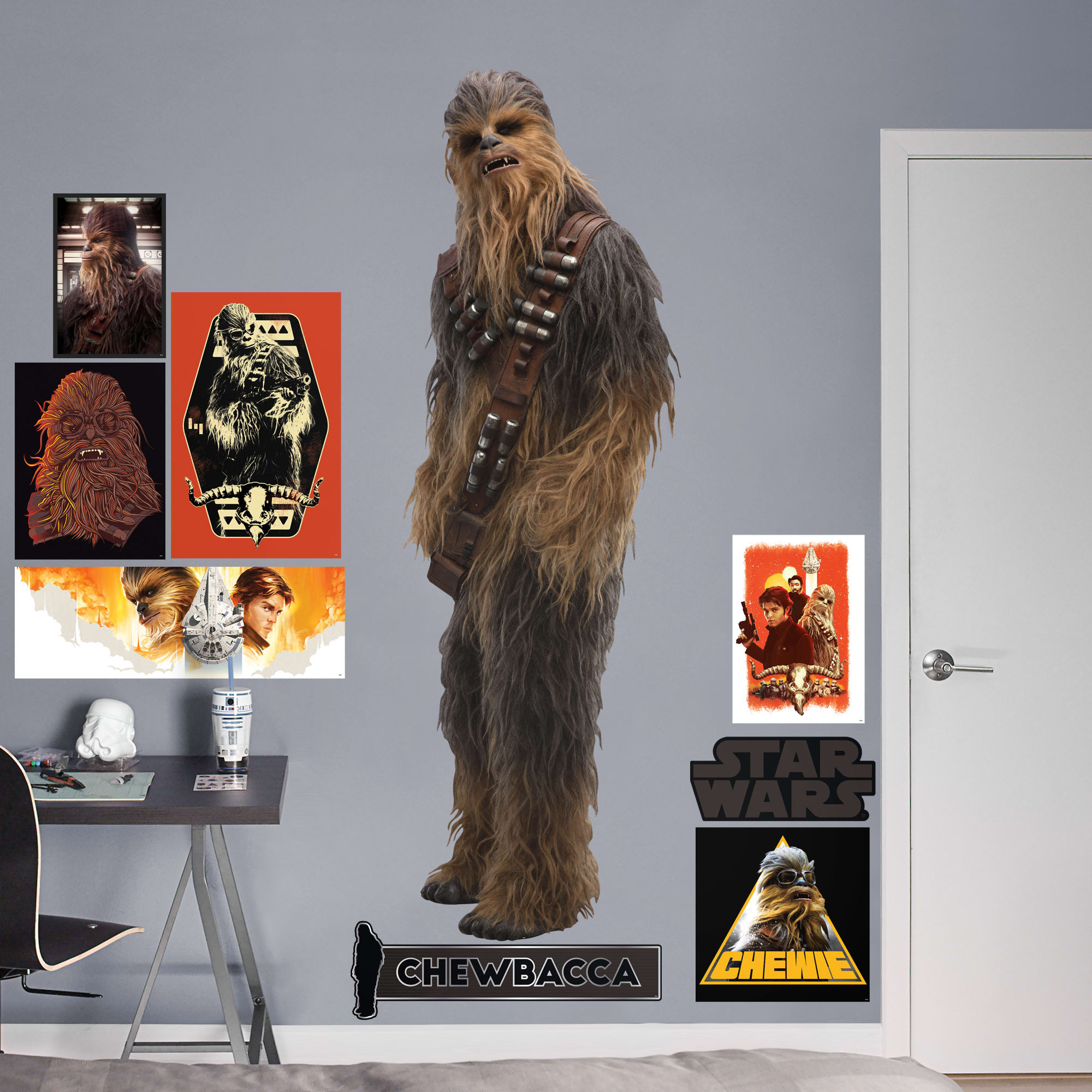 Solo A Star Wars Story Chewbacca Wall Decal Fathead Official Site