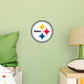 Pittsburgh Steelers:  Logo        - Officially Licensed NFL Removable     Adhesive Decal
