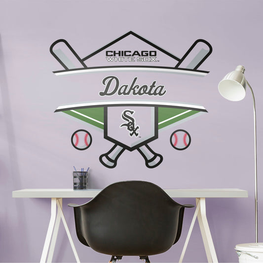 Chicago White Sox: Personalized Name - Officially Licensed MLB Transfer Decal