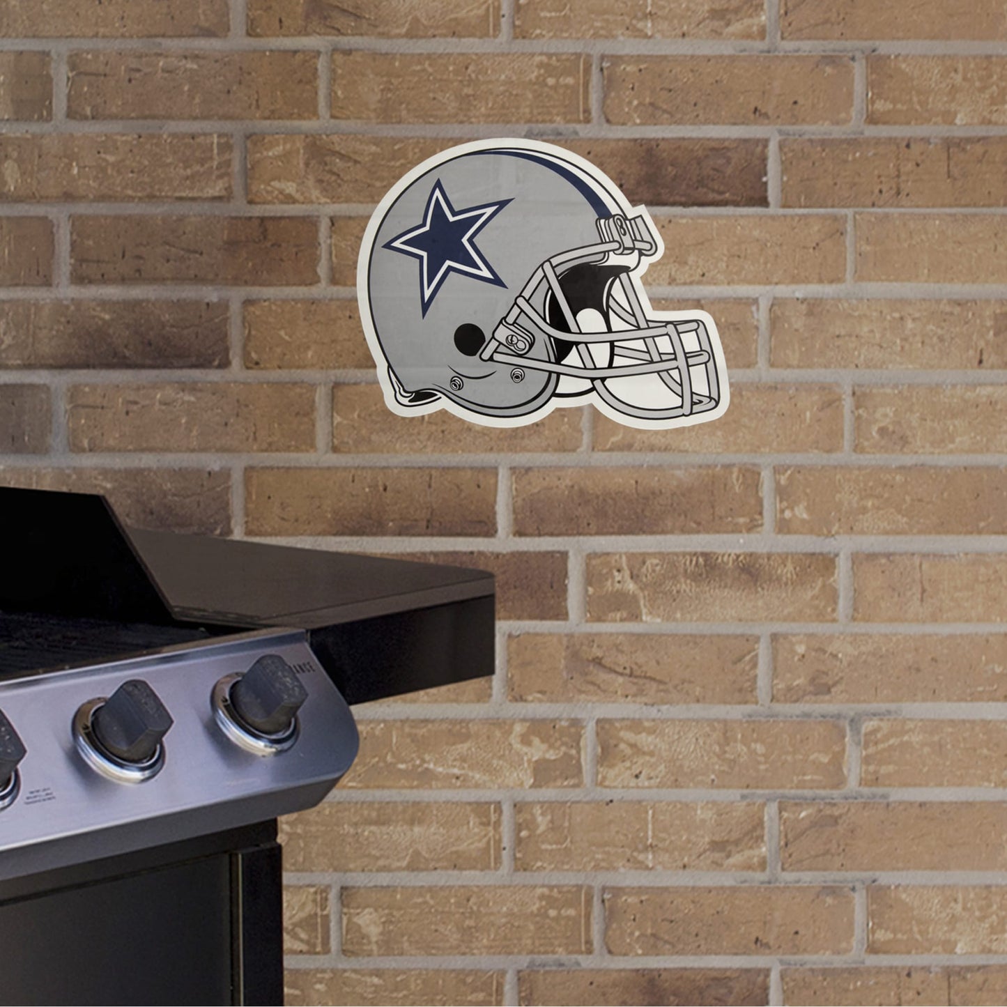 Dallas Cowboys:  Helmet        - Officially Licensed NFL    Outdoor Graphic