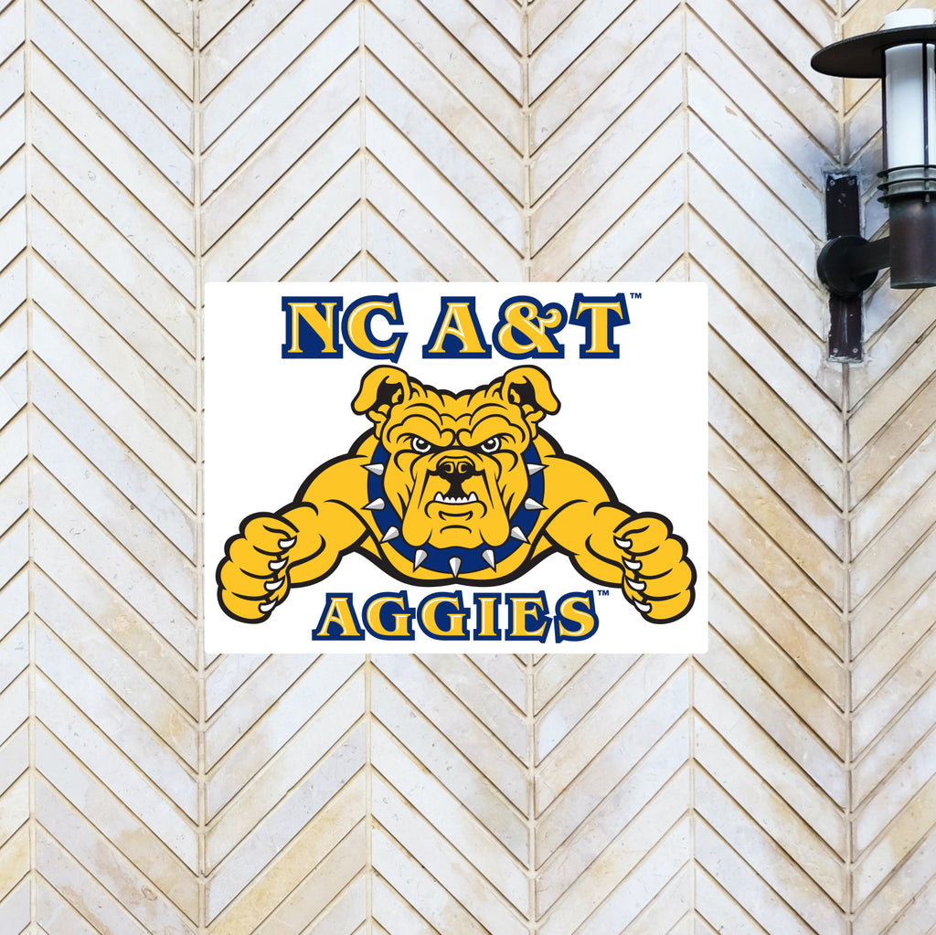 North Carolina A&T Aggies - Logo - Outdoor Wall Decals - Official NCAA ...