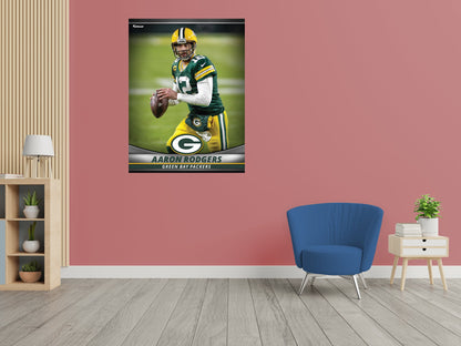 Green Bay Packers: Aaron Rodgers  GameStar        - Officially Licensed NFL Removable     Adhesive Decal