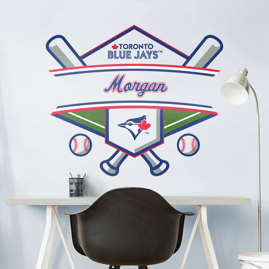 Toronto Blue Jays: Personalized Name - Officially Licensed MLB Transfer Decal