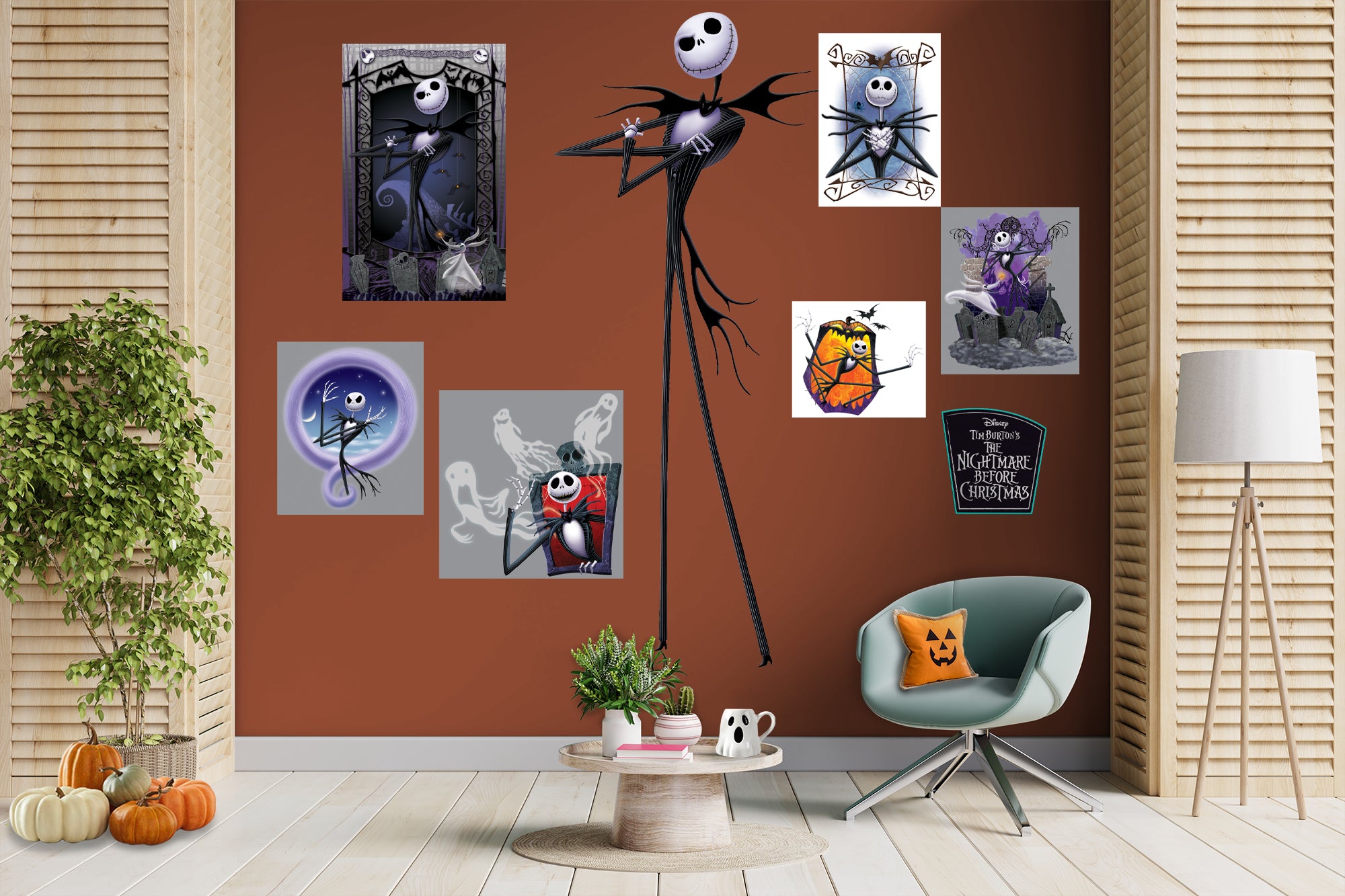 The Nightmare Before store Christmas Wall Art