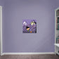 Halloween:  Violet Halloween Mural        -   Removable Wall   Adhesive Decal