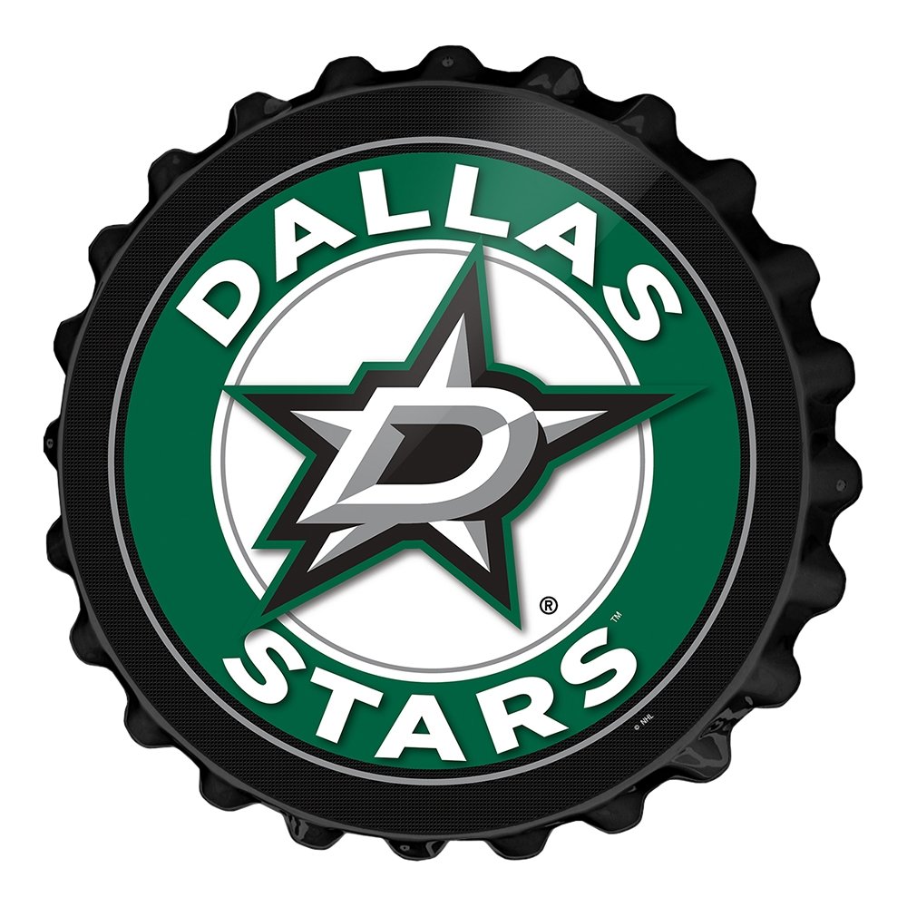 Dallas Stars: Bottle Cap Wall Sign - The Fan-Brand