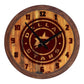 Dallas Stars: Branded "Faux" Barrel Top Wall Clock - The Fan-Brand