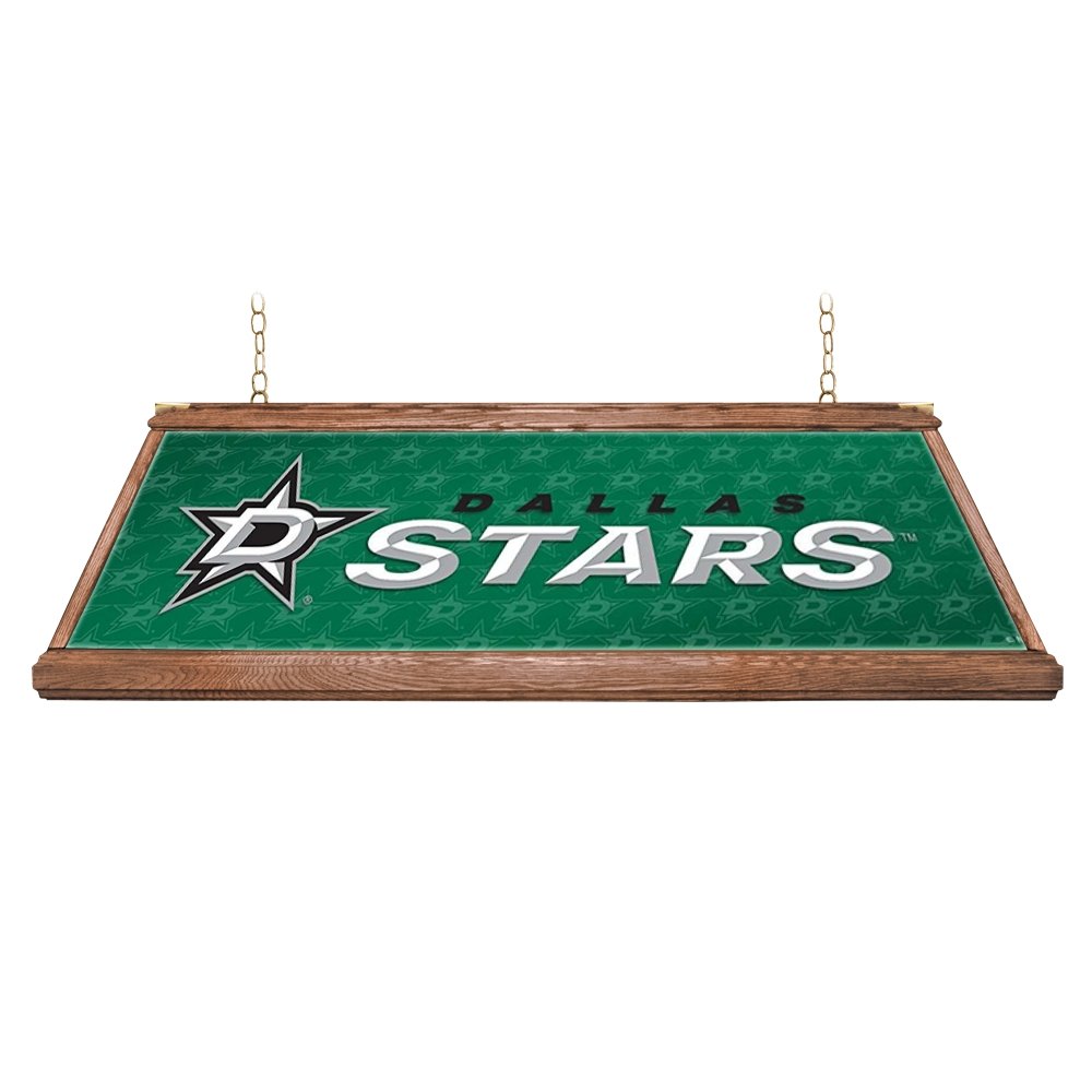 Dallas Stars: Premium Wood Pool Table Light - The Fan-Brand