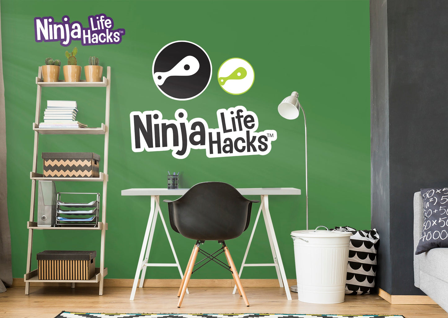 Logo Icon - Officially Licensed Ninja Life Hacks Removable Adhesive Decal