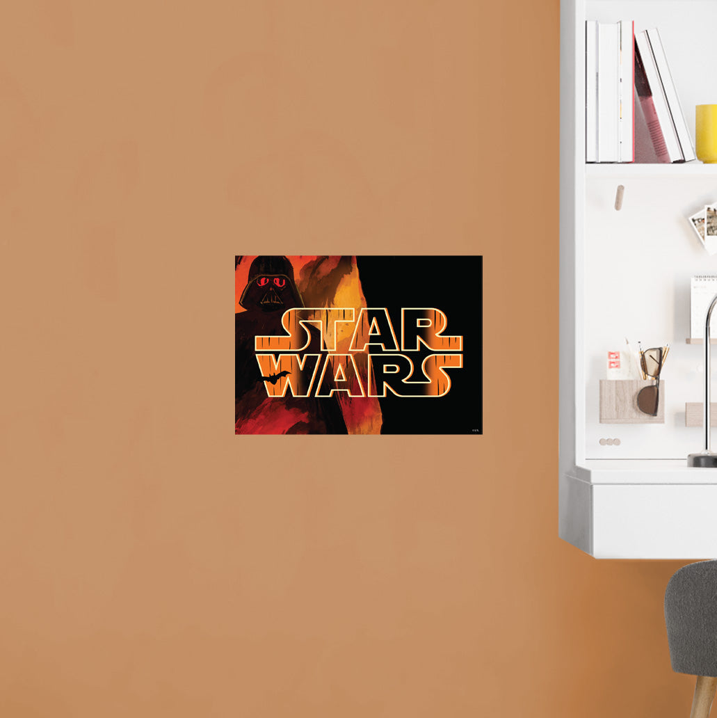 Logo Poster - Officially Licensed Star Wars Removable Adhesive Decal