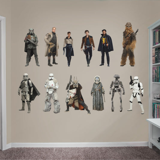 Solo: A Star Wars Story Collection - Officially Licensed Removable Wall Decals