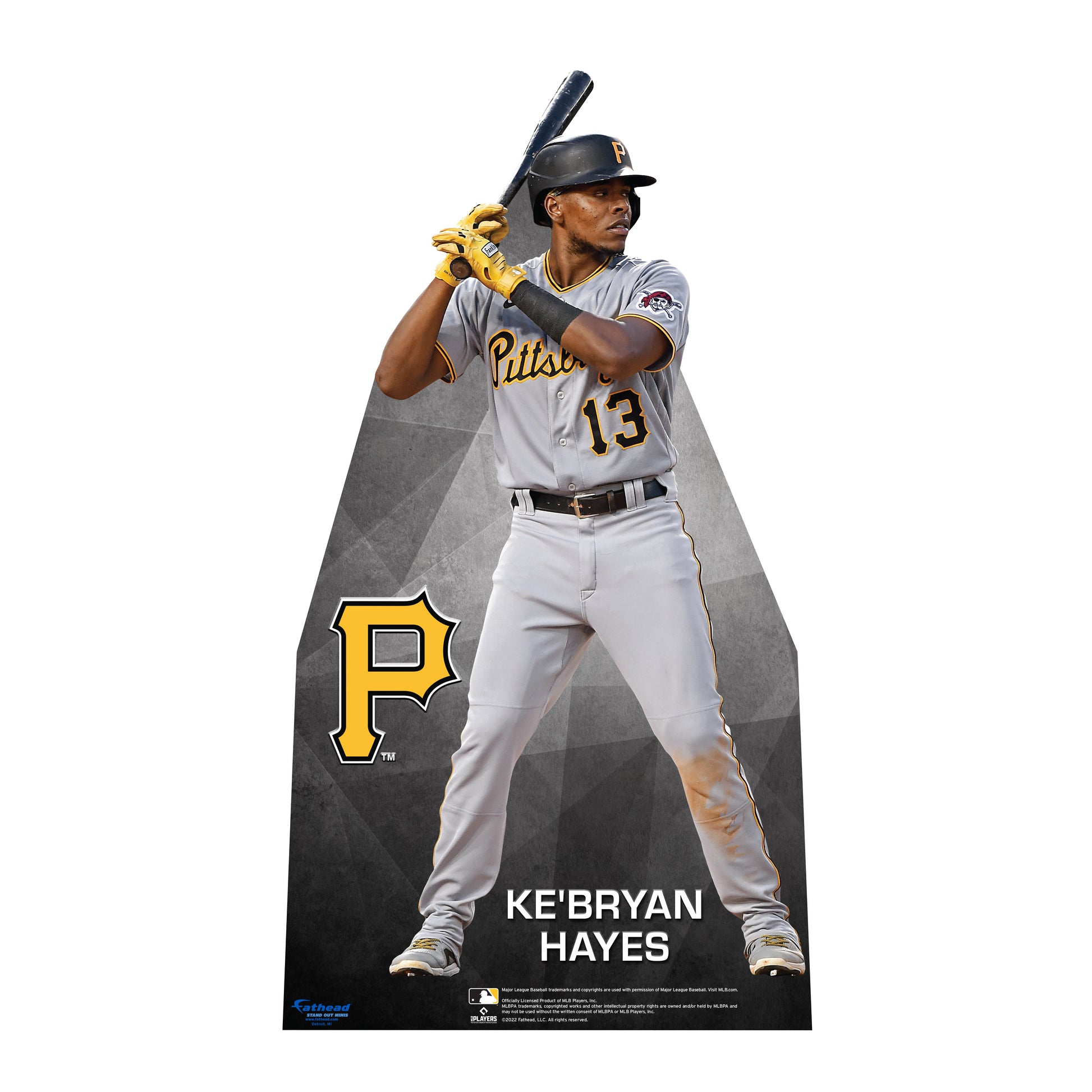 Pittsburgh Pirates: Ke'Bryan Hayes 2022 Mini Cardstock Cutout