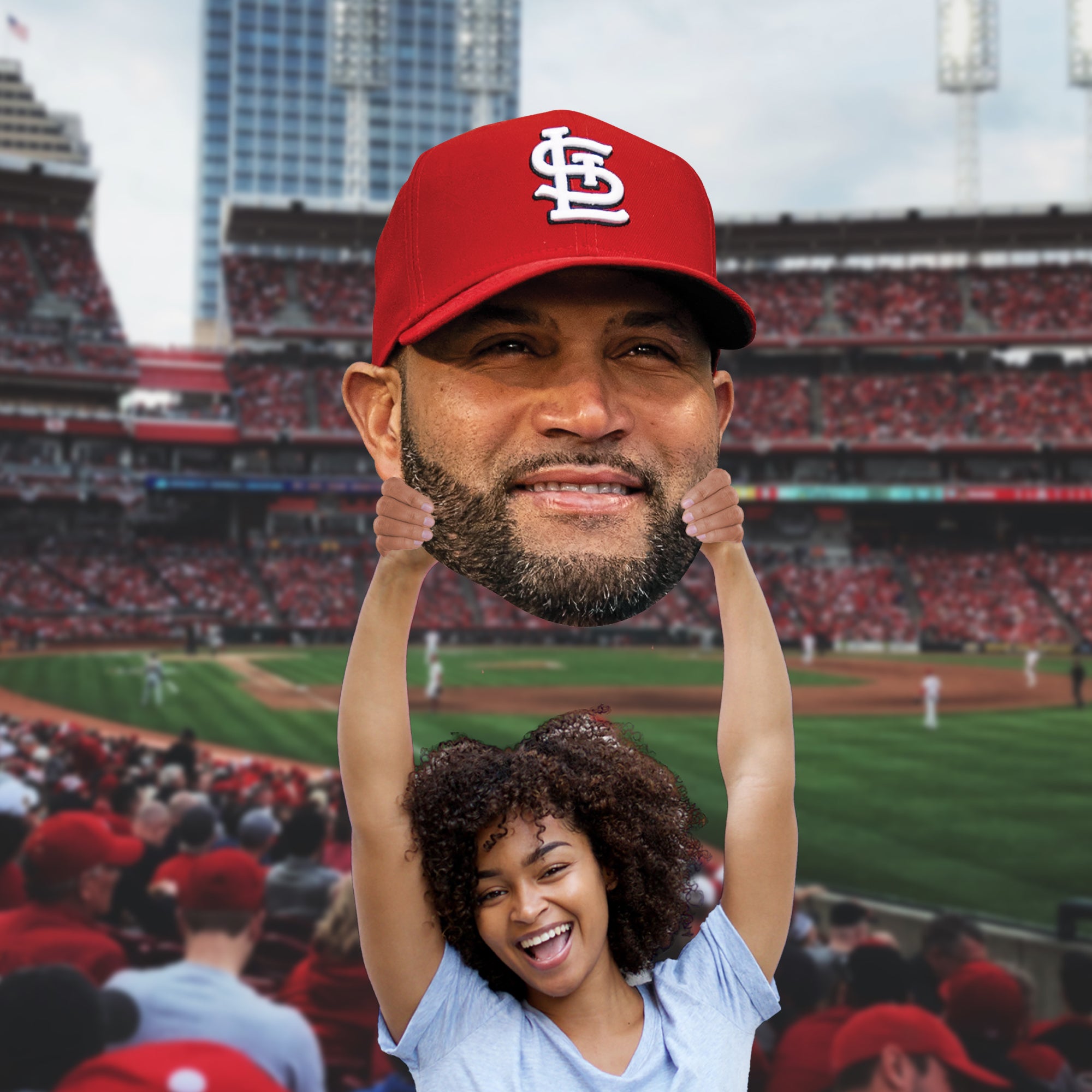 St. Louis Cardinals: Albert Pujols 2022 Stand Out Mini Cardstock Cutout -  Officially Licensed MLB Stand Out