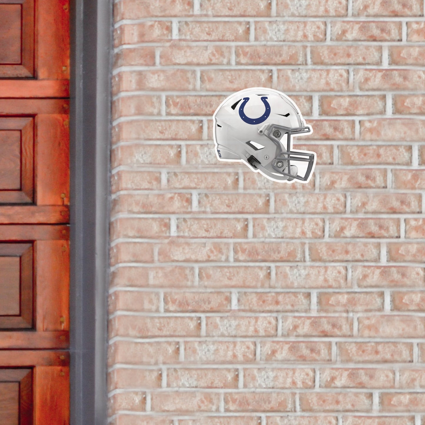 Indianapolis Colts: Outdoor Helmet - Officially Licensed NFL Outdoor Graphic
