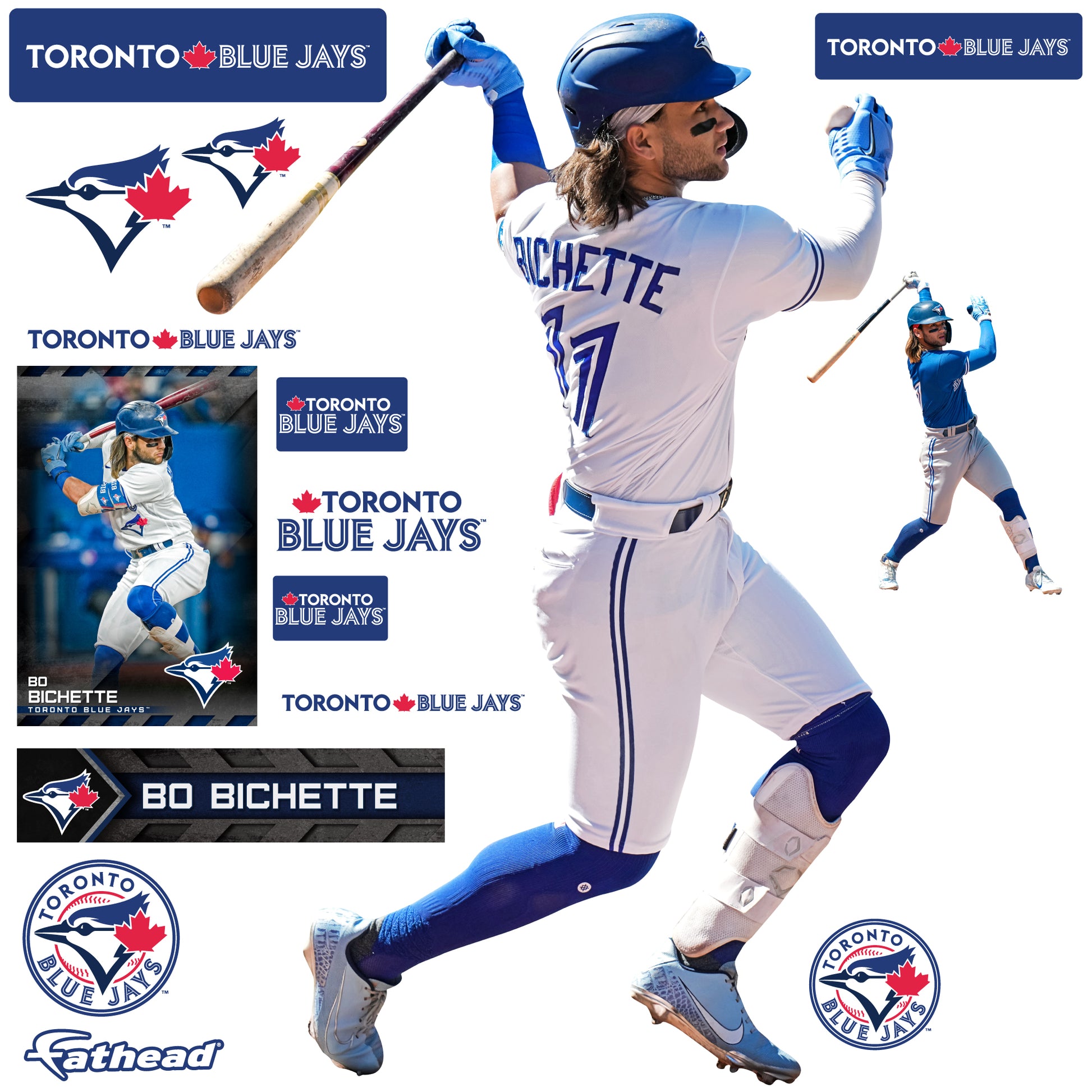 Toronto Blue Jays: Bo Bichette 2022 - Officially Licensed MLB Removabl –  Fathead
