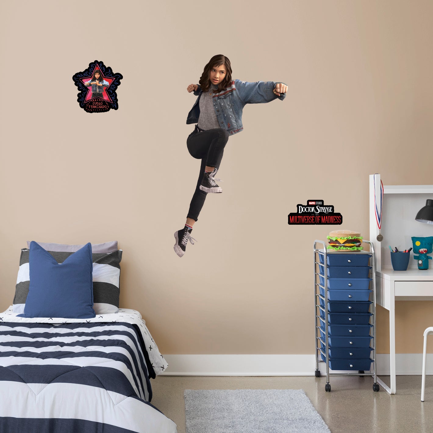 Doctor Strange 2: In the Multiverse of Madness: America Chavez RealBig - Officially Licensed Marvel Removable Adhesive Decal