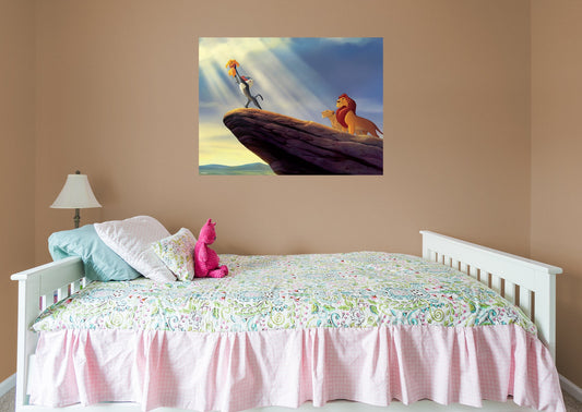 The Lion King:  Future King Mural        - Officially Licensed Disney Removable Wall   Adhesive Decal