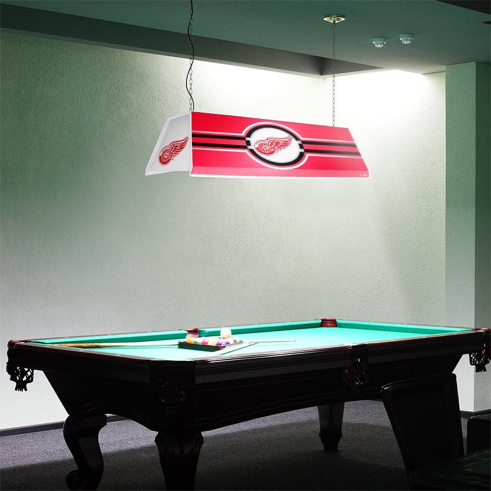 Detroit Red Wings: Edge Glow Pool Table Light - The Fan-Brand