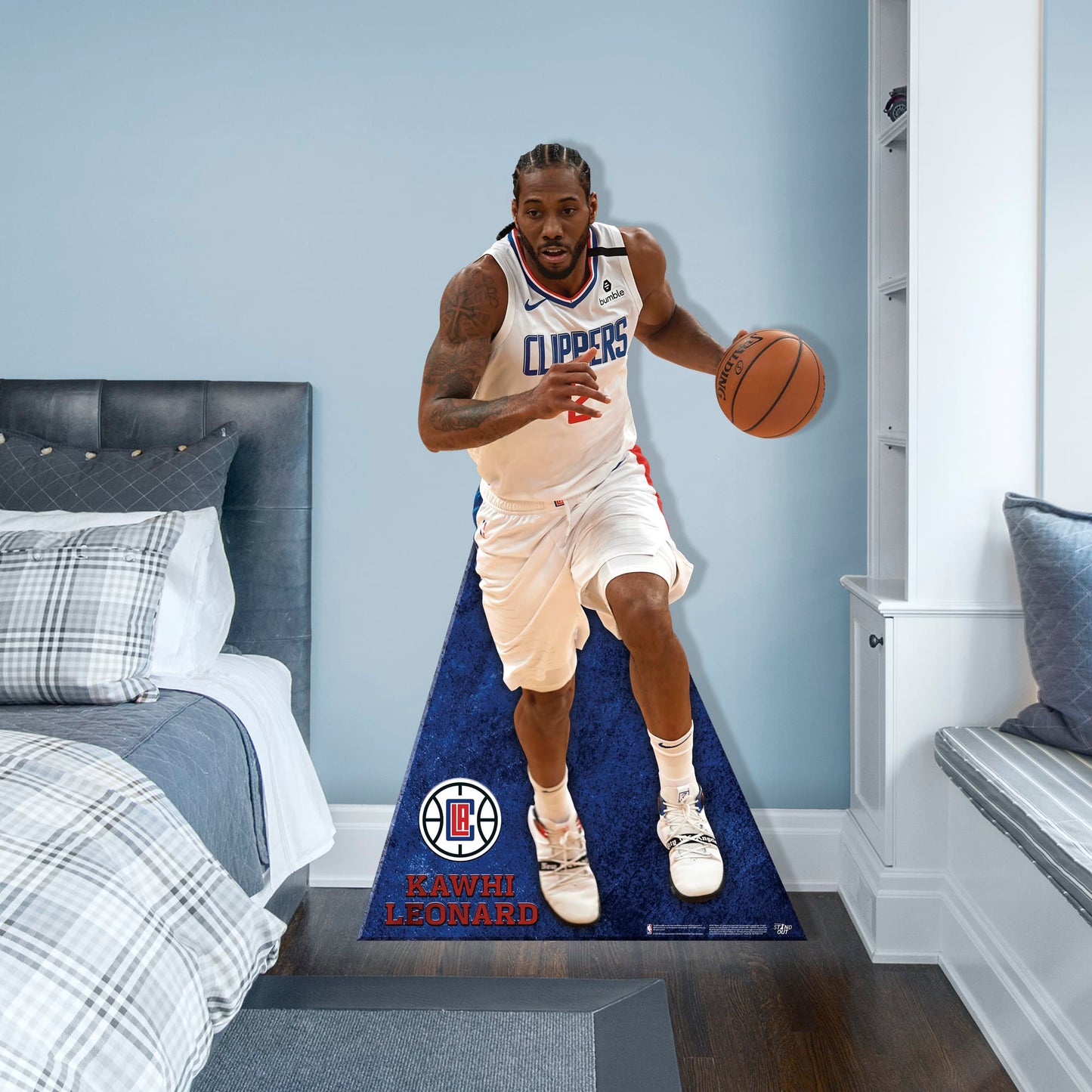 Los Angeles Clippers: Kawhi Leonard    Foam Core Cutout  - Officially Licensed NBA    Stand Out