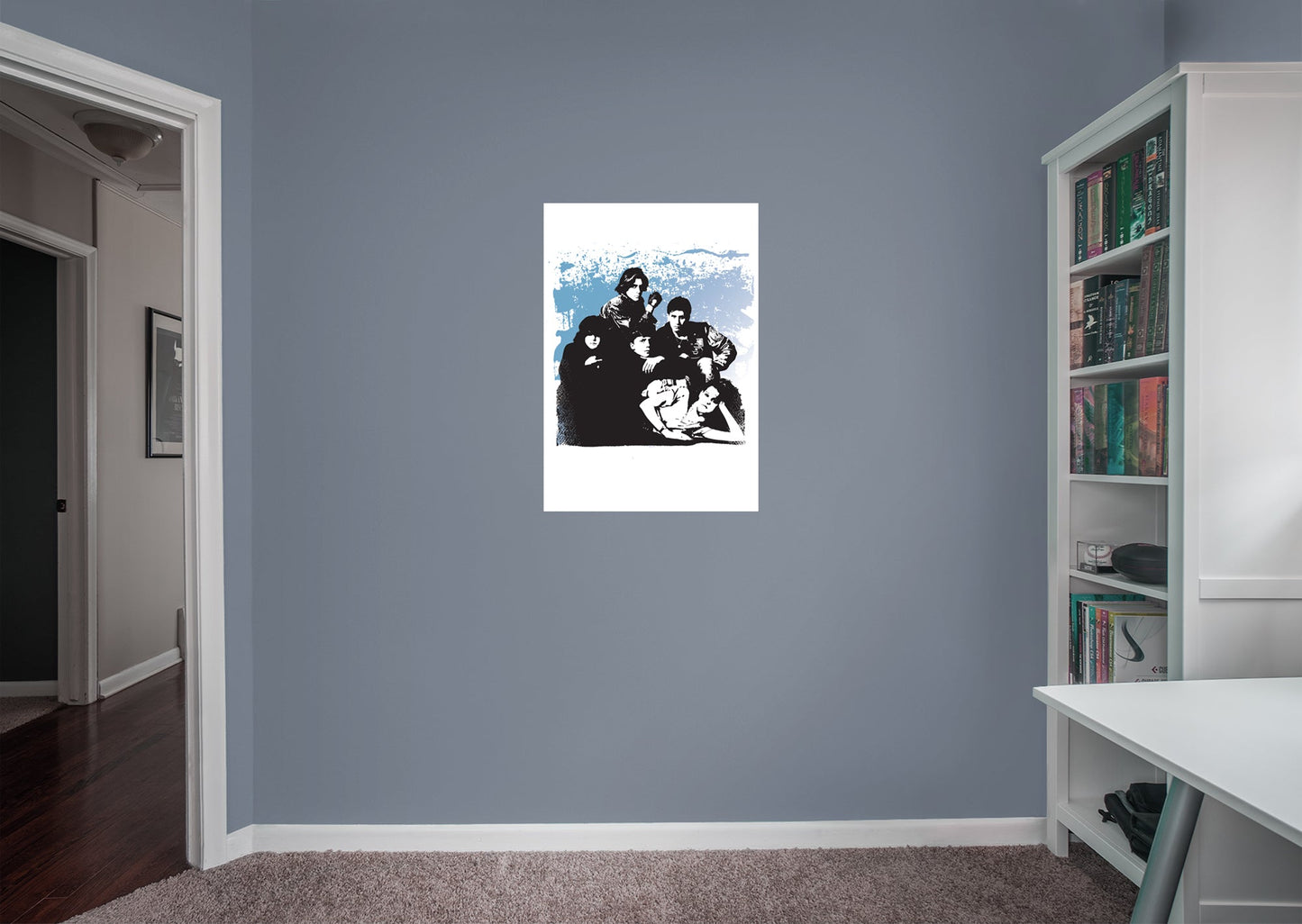 The Breakfast Club:  Group Poster Mural        - Officially Licensed NBC Universal Removable Wall   Adhesive Decal