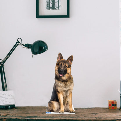 Animals:  German Shepherd  Mini   Cardstock Cutout  -      Stand Out