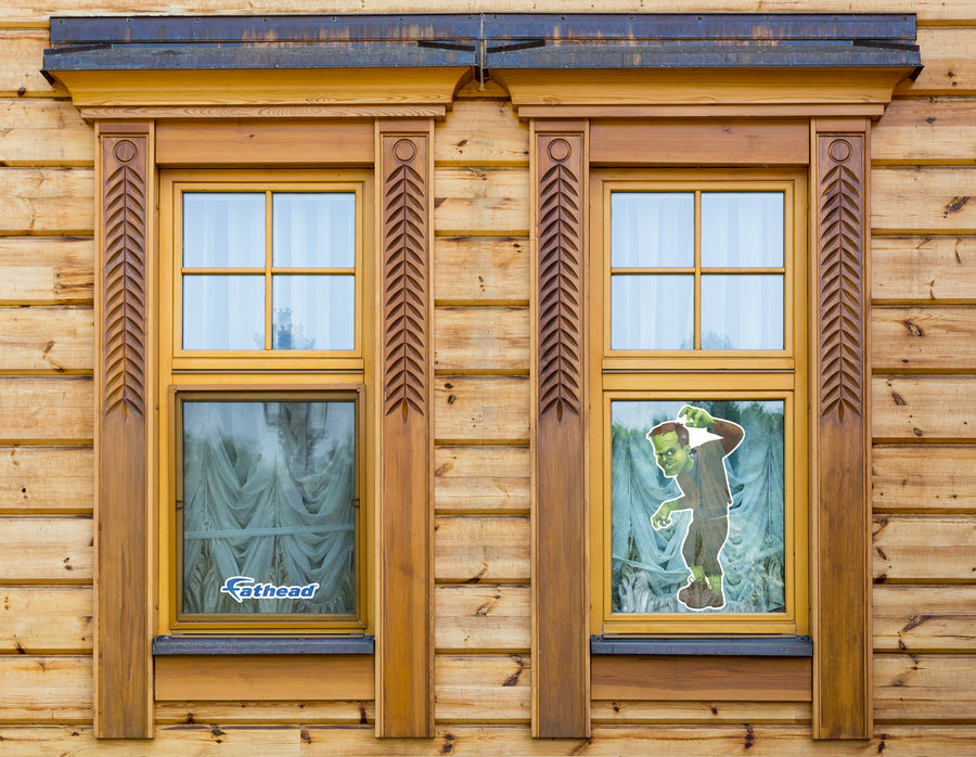 Halloween: Frankenstein Window Clings        -   Removable Window   Static Decal