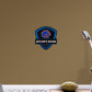 Boise State Broncos:   Badge Personalized Name        - Officially Licensed NCAA Removable     Adhesive Decal