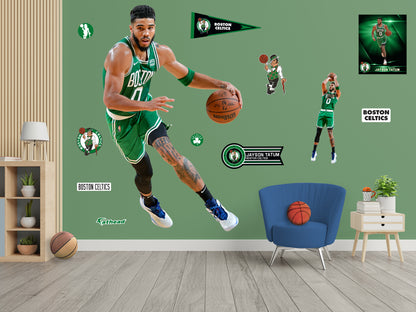 Boston Celtics: Jayson Tatum 2021        - Officially Licensed NBA Removable     Adhesive Decal